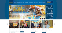 Desktop Screenshot of oevp-wullersdorf.at